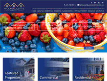Tablet Screenshot of pacerealestateservices.com
